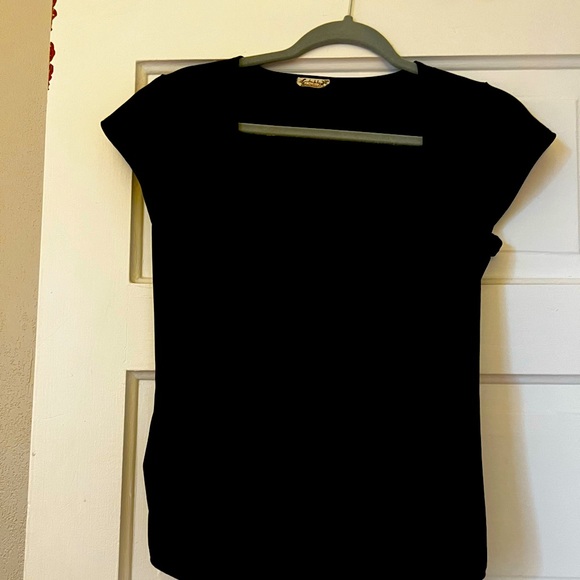 Black short sleeve free people body suit - Picture 1 of 3